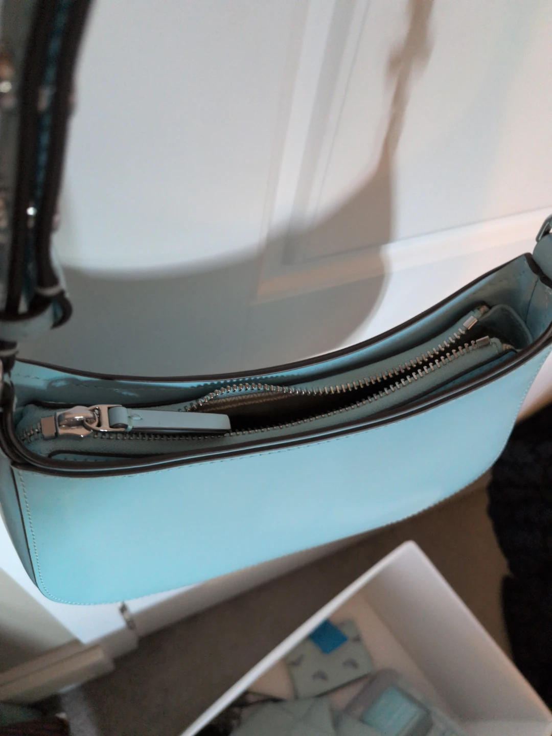 Tory Burch Shoulder Bag - Light Blue - photo 4
