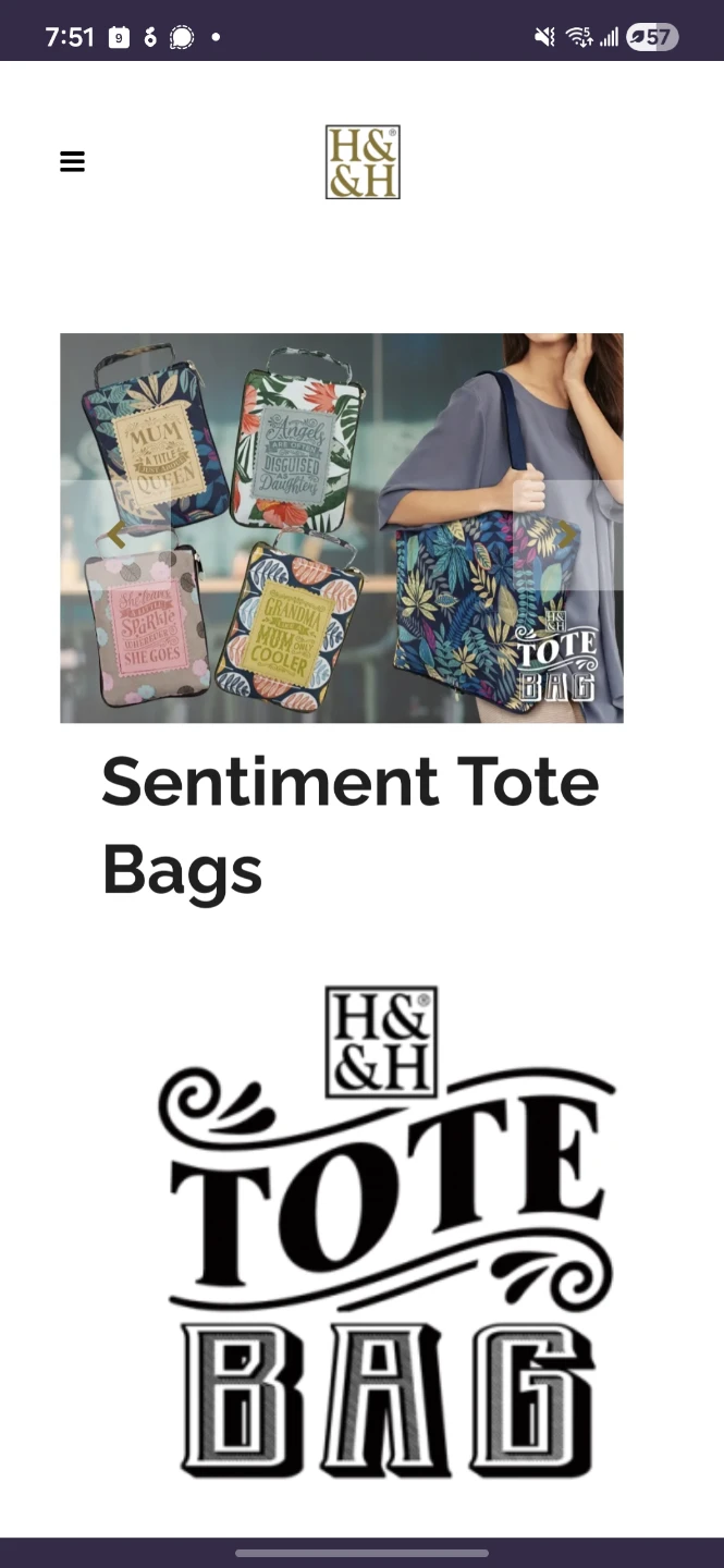 H&H Sentiment Tote Bag - "Be a Unicorn in a Field of Horses" - photo 4
