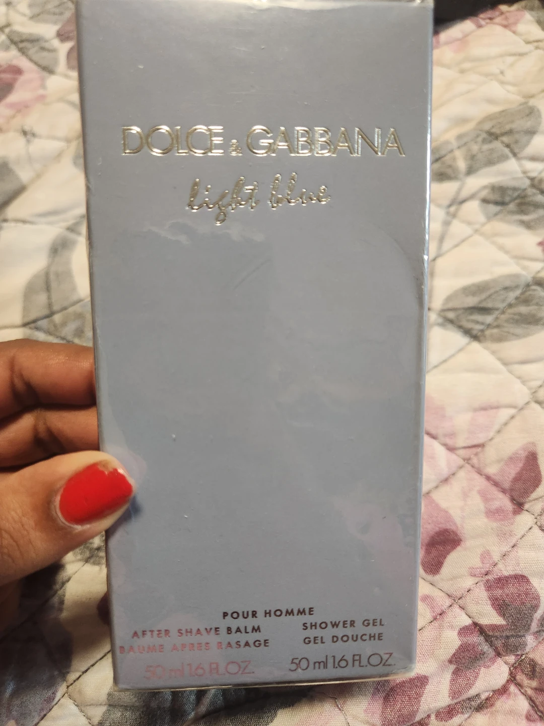 Dolce & Gabbana Light Blue After Shave Balm & Shower Gel Set