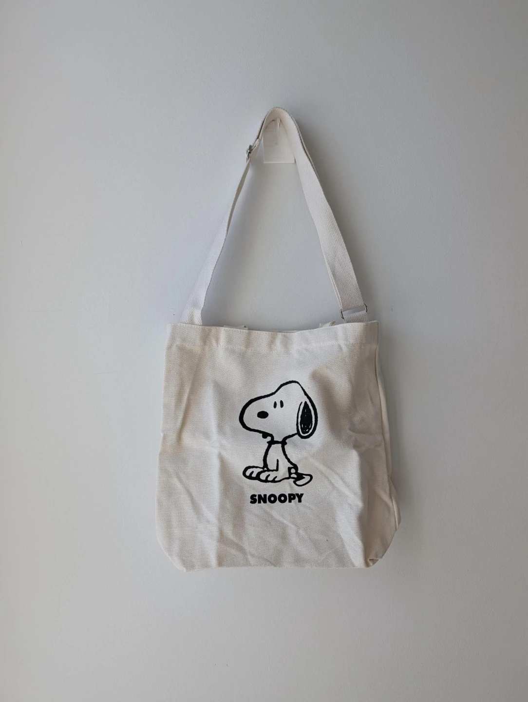 New 2 way Snoopy Canvas Tote Bag/ shoulder bag - photo 2