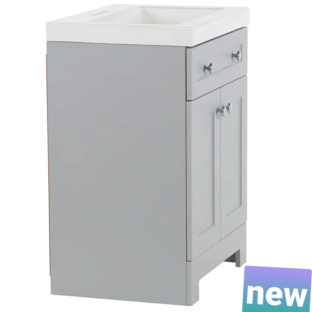 Grey Vanity with Sink - photo 4