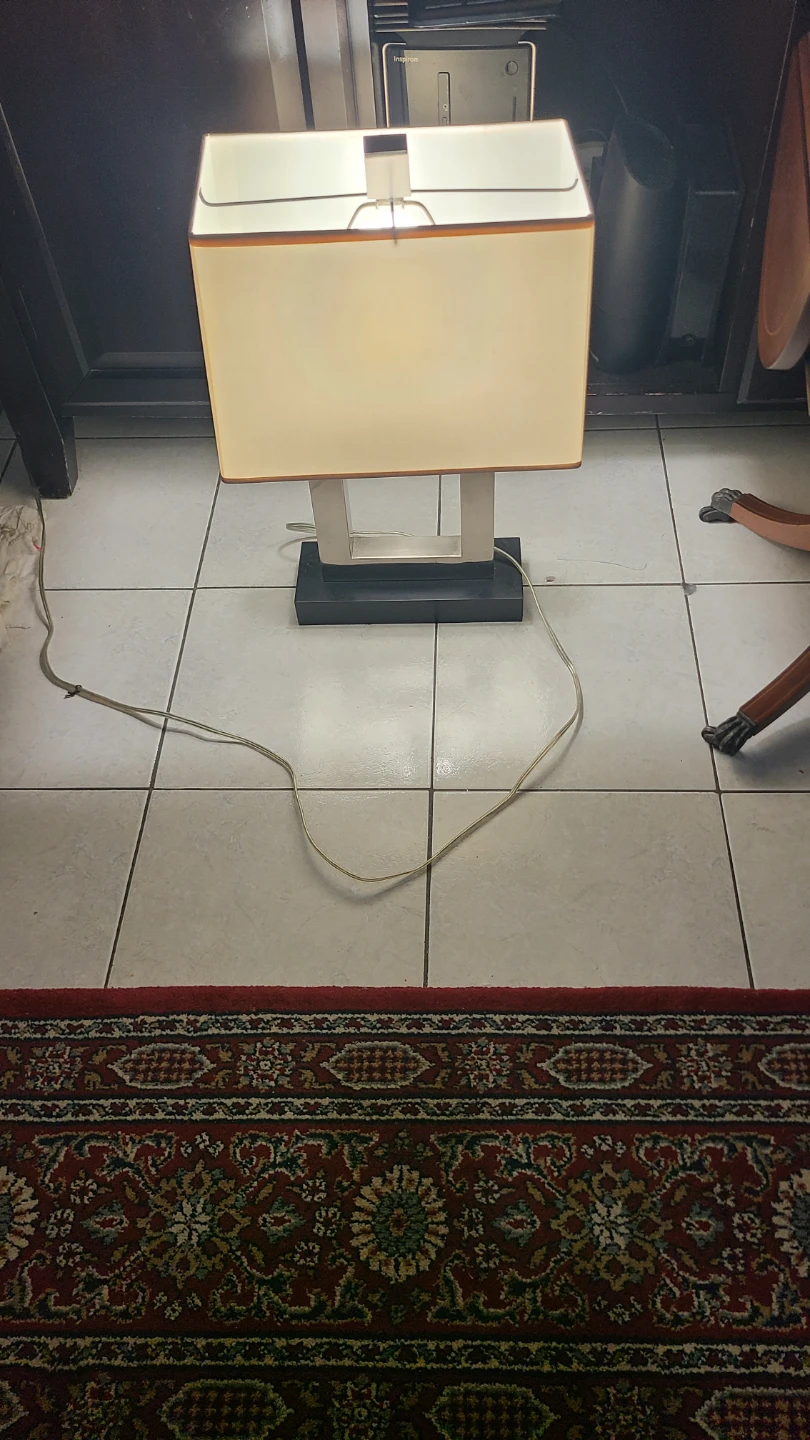 Modern Rectangular Table Lamp