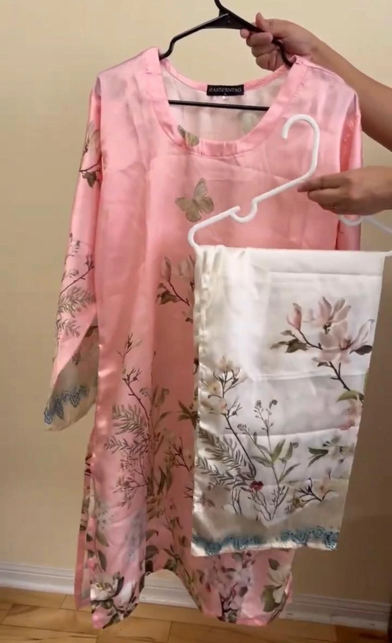 2 pcs silk coord set - photo 3