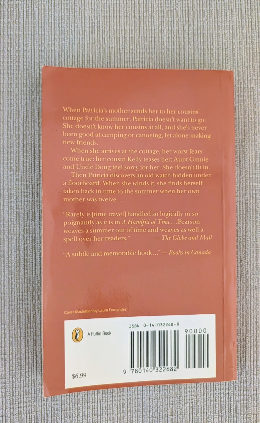 A Handful of Time by Kit Pearson Book - photo 2