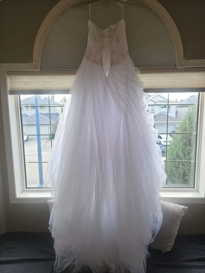 The Bridal Box White Wedding Dress Size 12 - photo 5