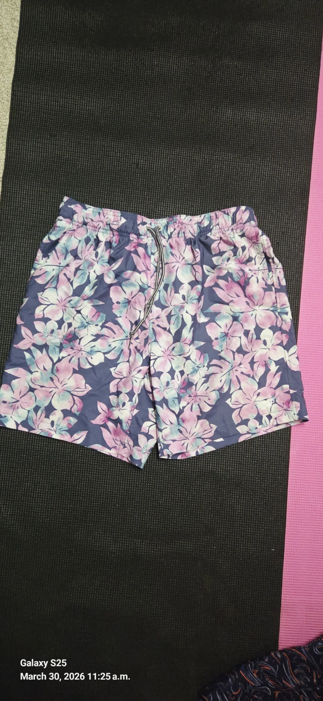 Speedo Floral Swim Trunks Size L
