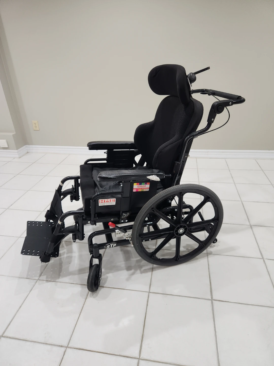 Power Plus Mobility Wheelchair with Headrest - photo 2