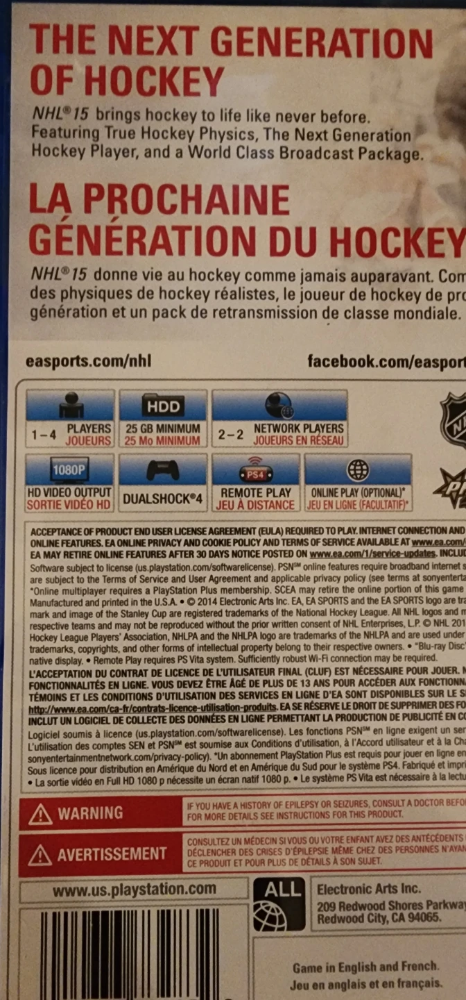NHL 15 (PlayStation 4, PS4) - photo 3