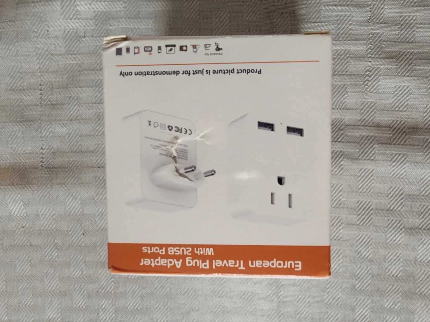 Travel Adapter with 2 USB Ports - photo 2
