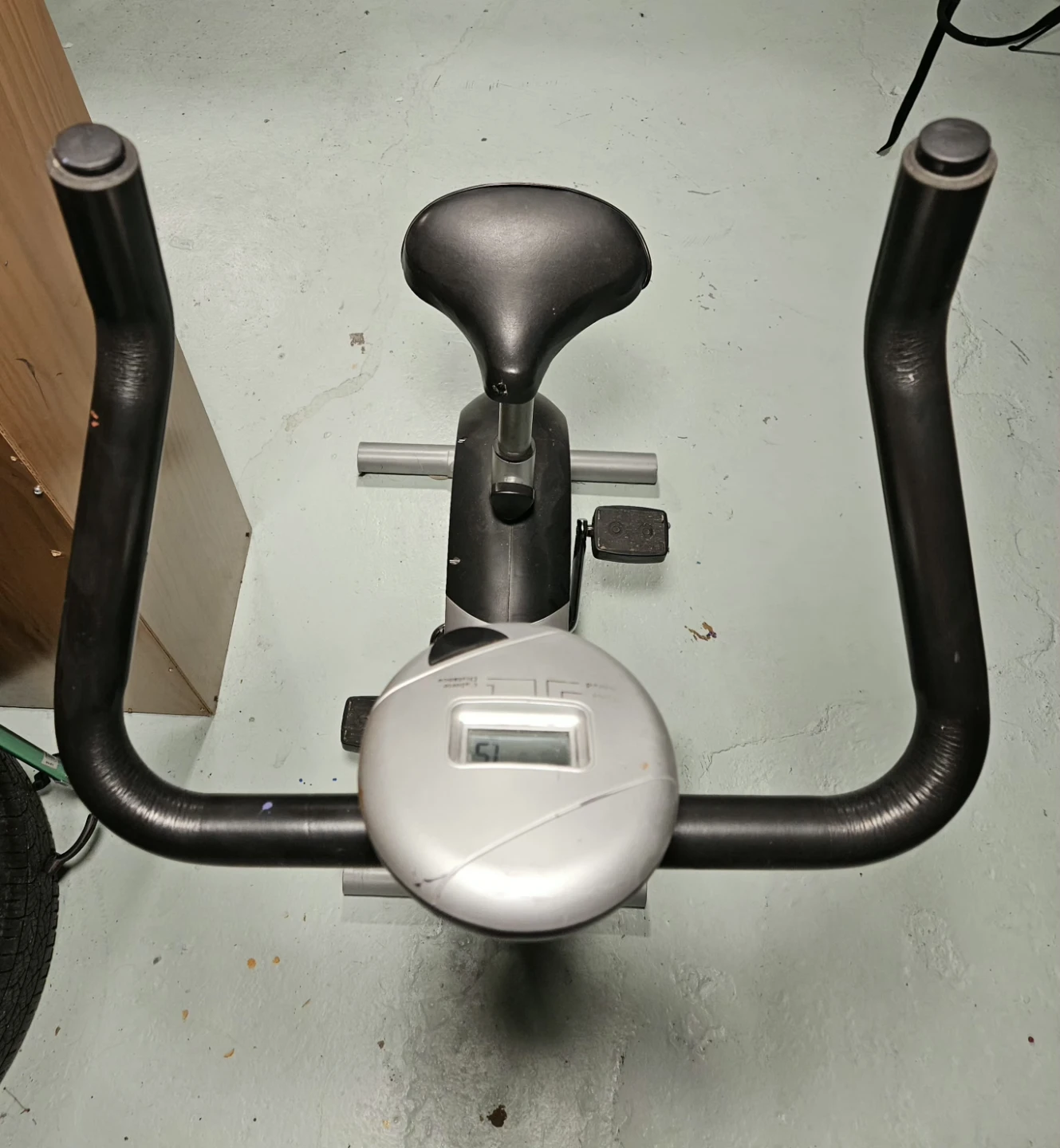 FitnessClub Stationary Exercise Bike