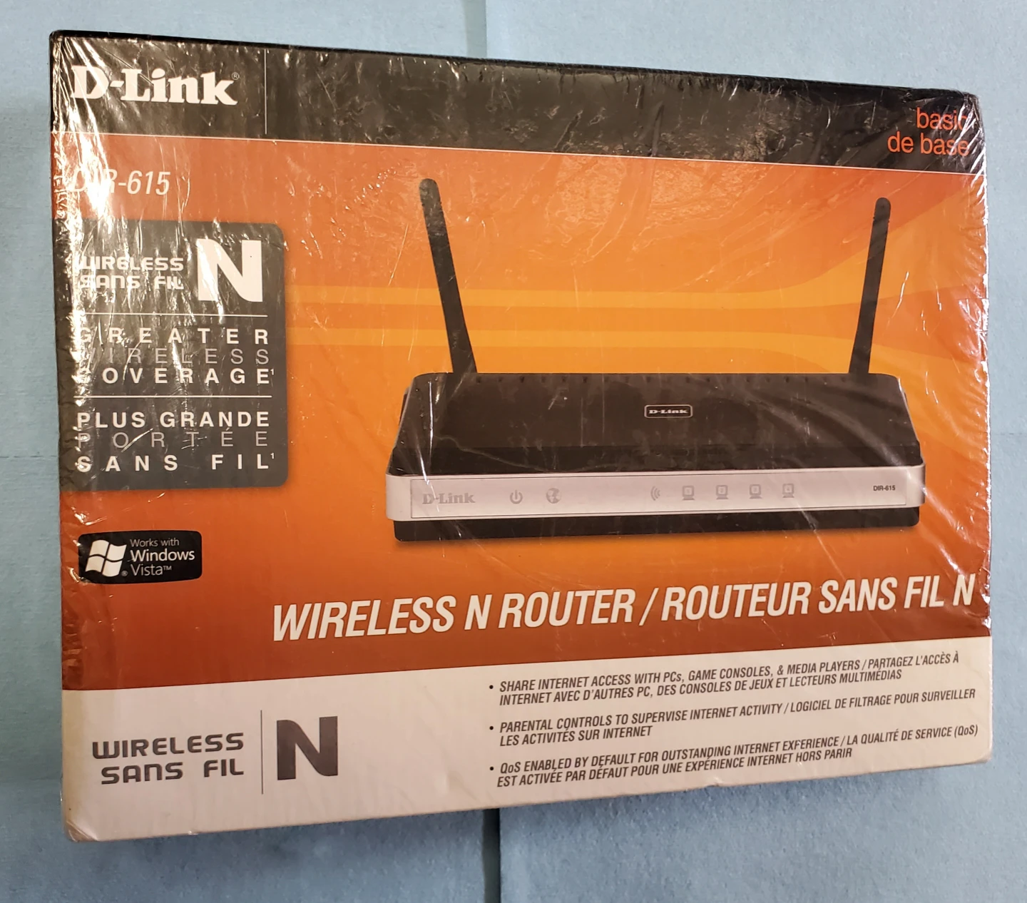 🥕 D-Link Wireless N Router DIR-615