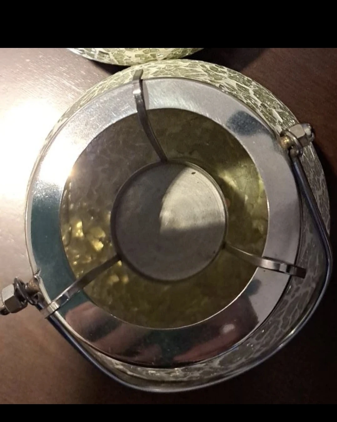 Mosaic Glass Lantern Candle Holder - photo 2