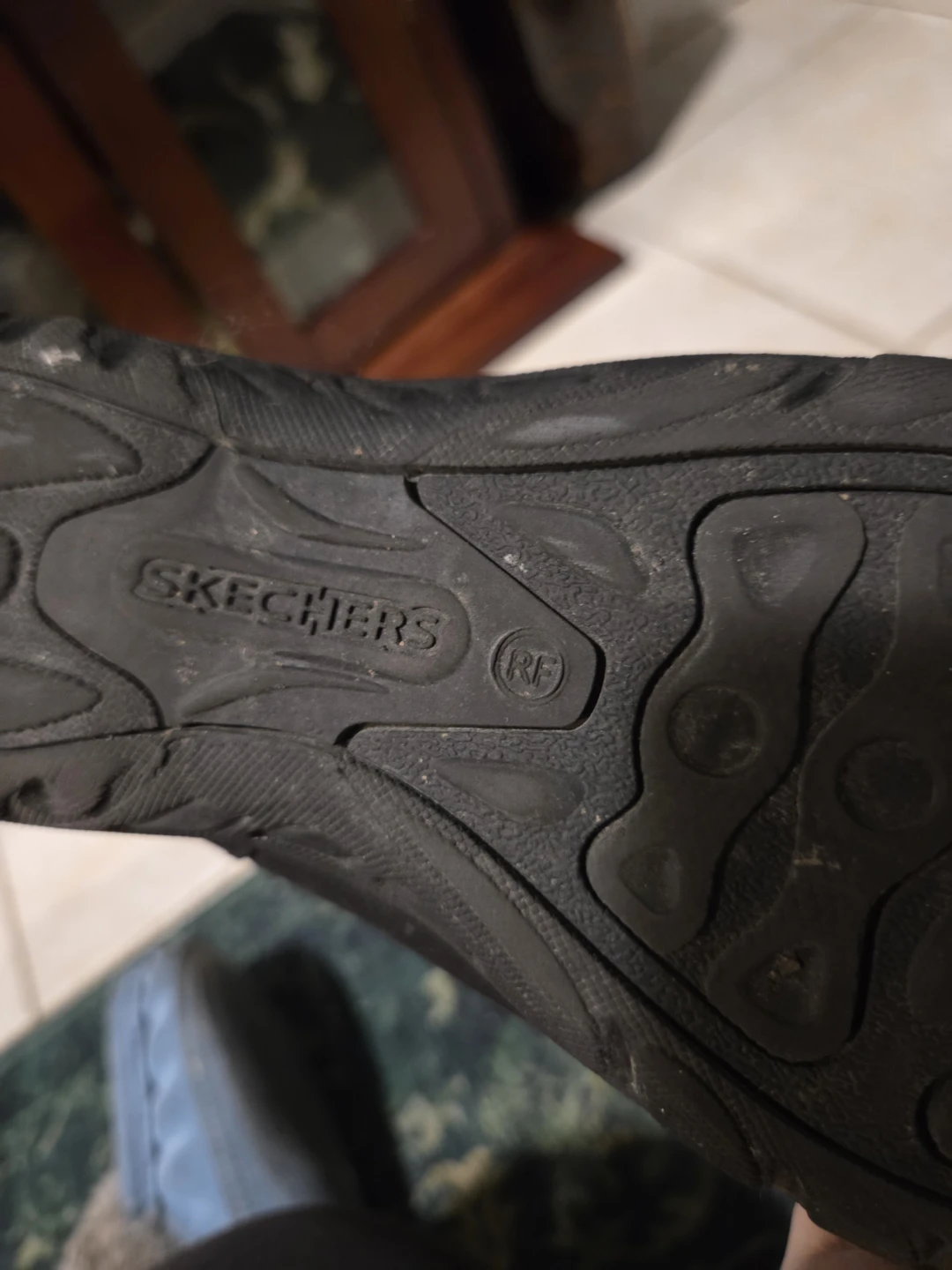 Size 8 womens Skechers Black running shoes - photo 2