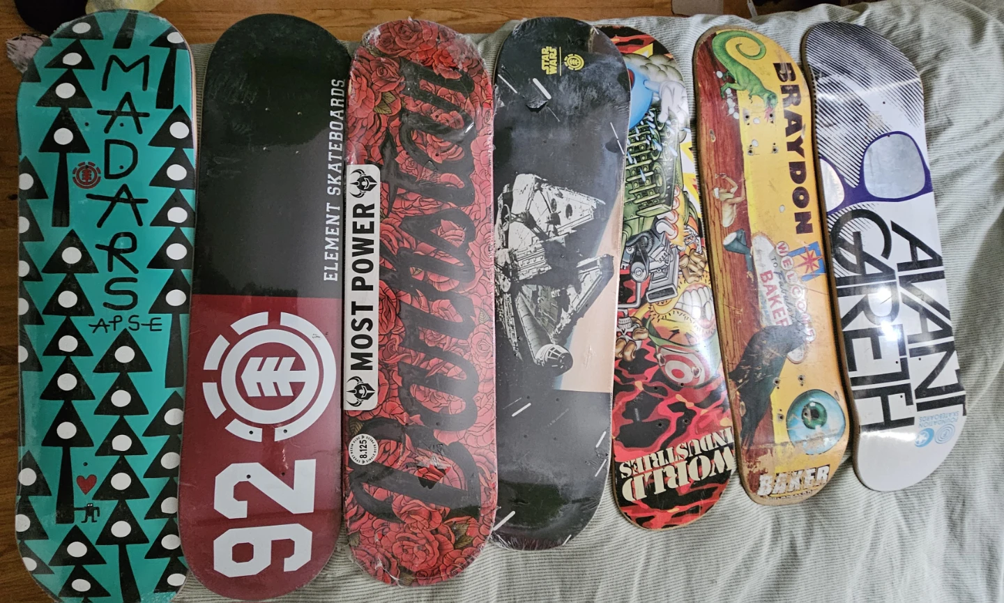 New Skateboard Decks