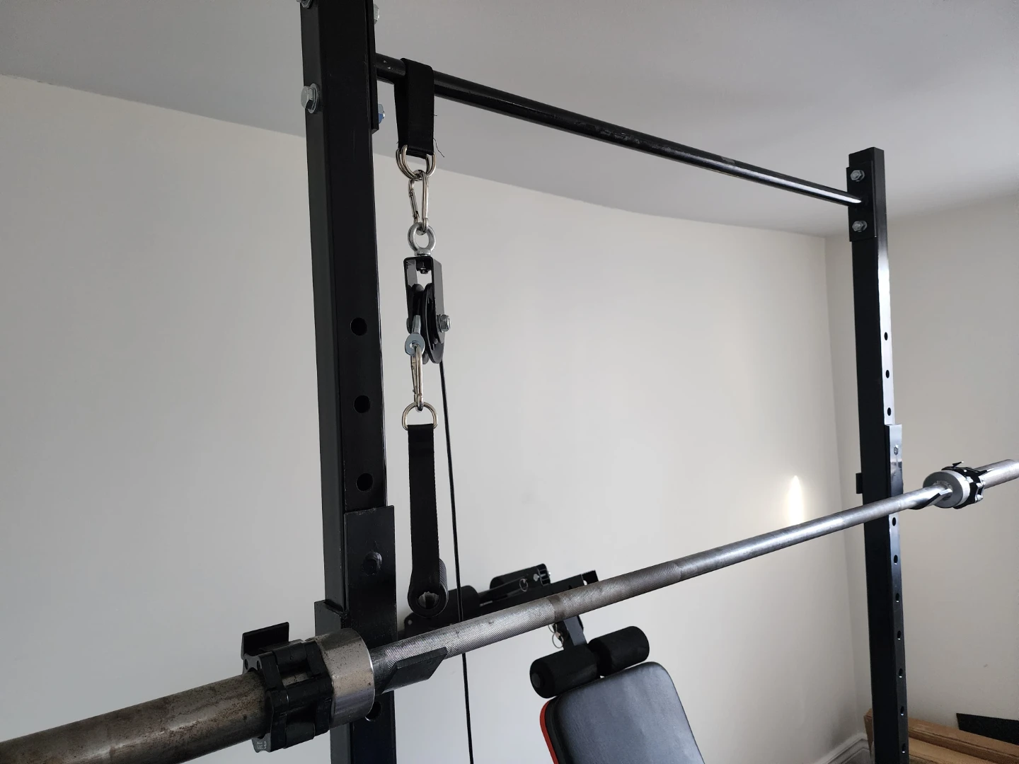 Weight lifting cage power rack squat rack - photo 2