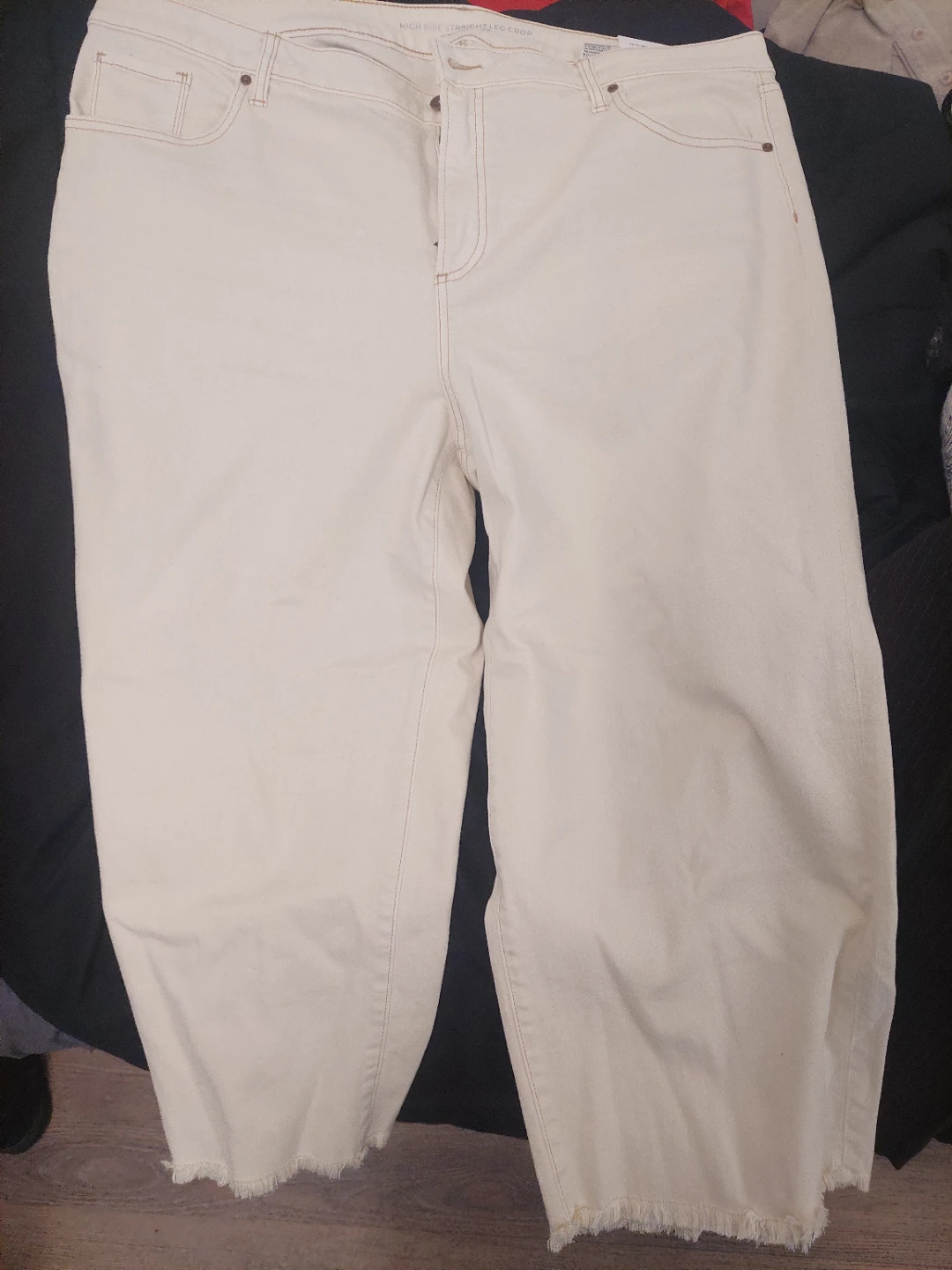 Chico's High Rise Straight Leg Crop Pants Size 20R - photo 3