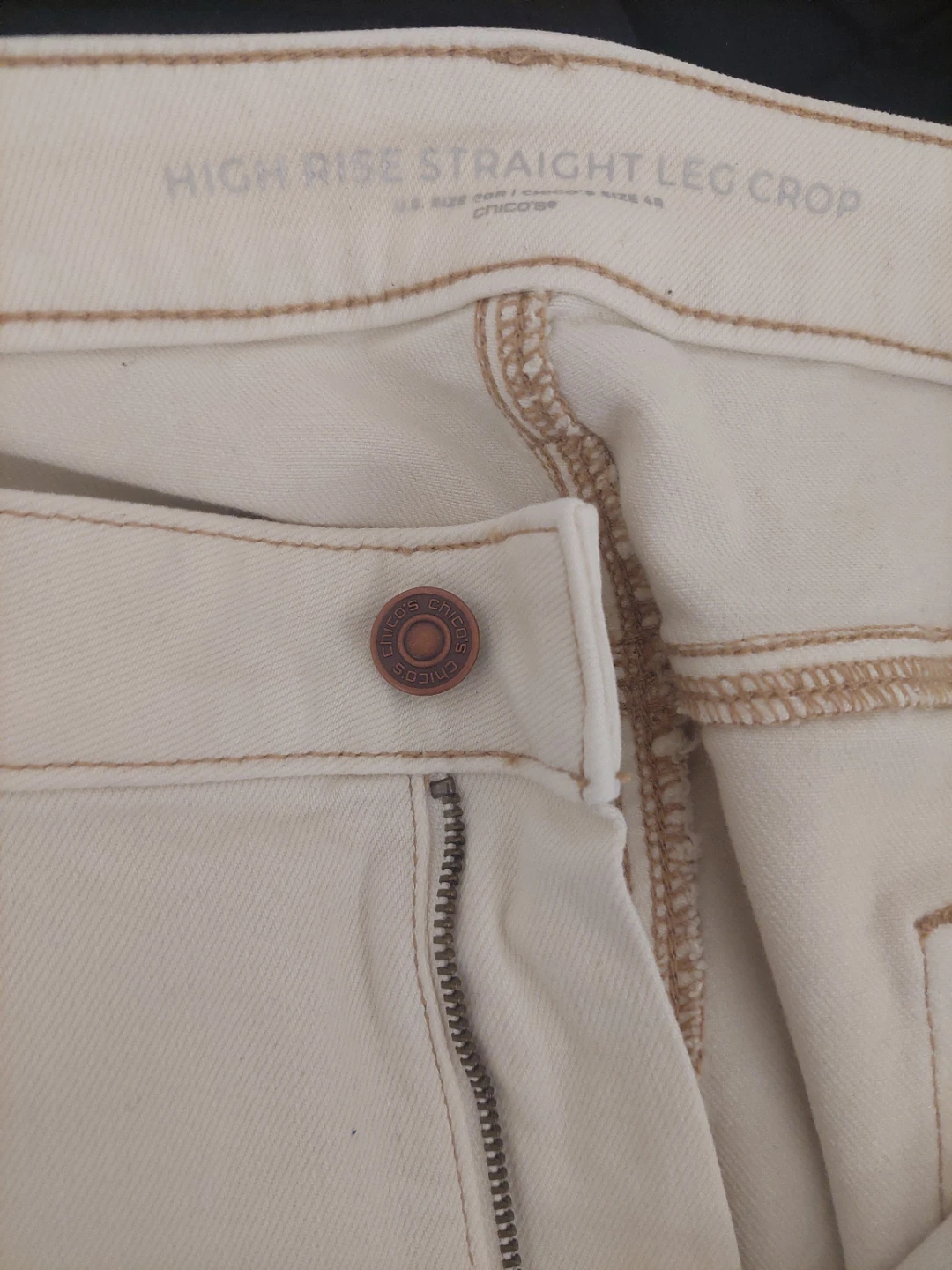 Chico's High Rise Straight Leg Crop Pants Size 20R - photo 5