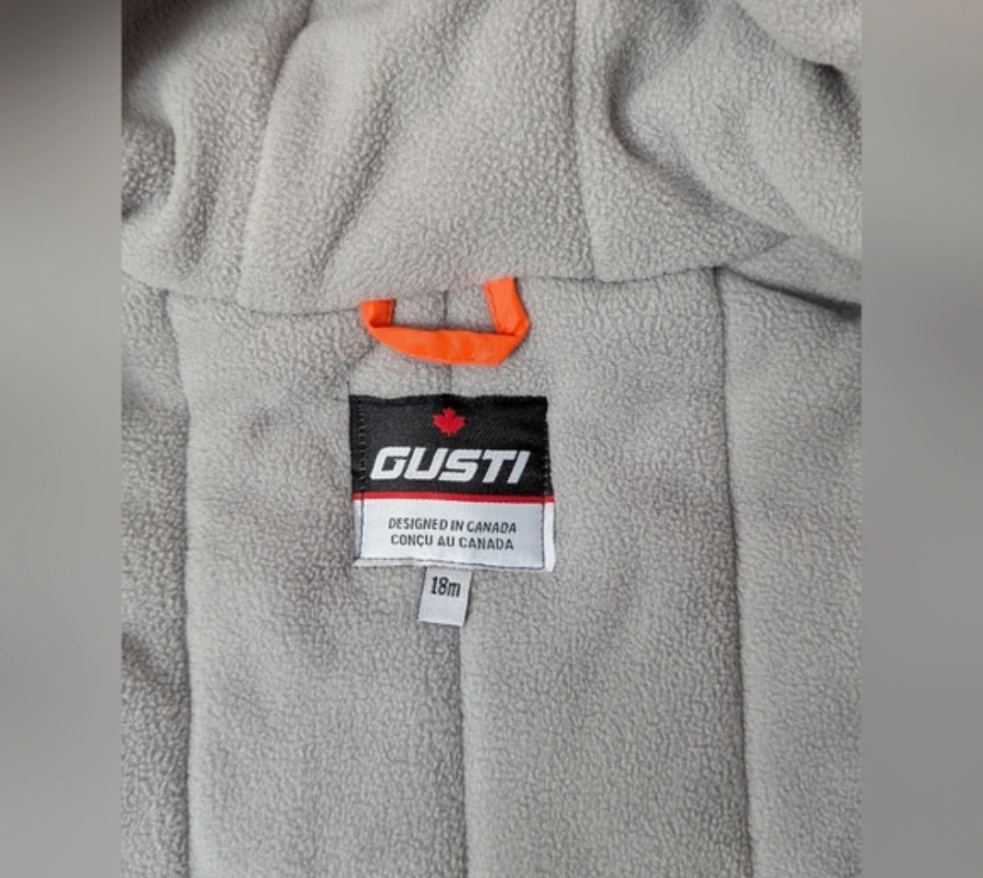Gusti Kids Ski Suit Snowsuit Winter Jacket Bib Pants Set 18m - photo 5