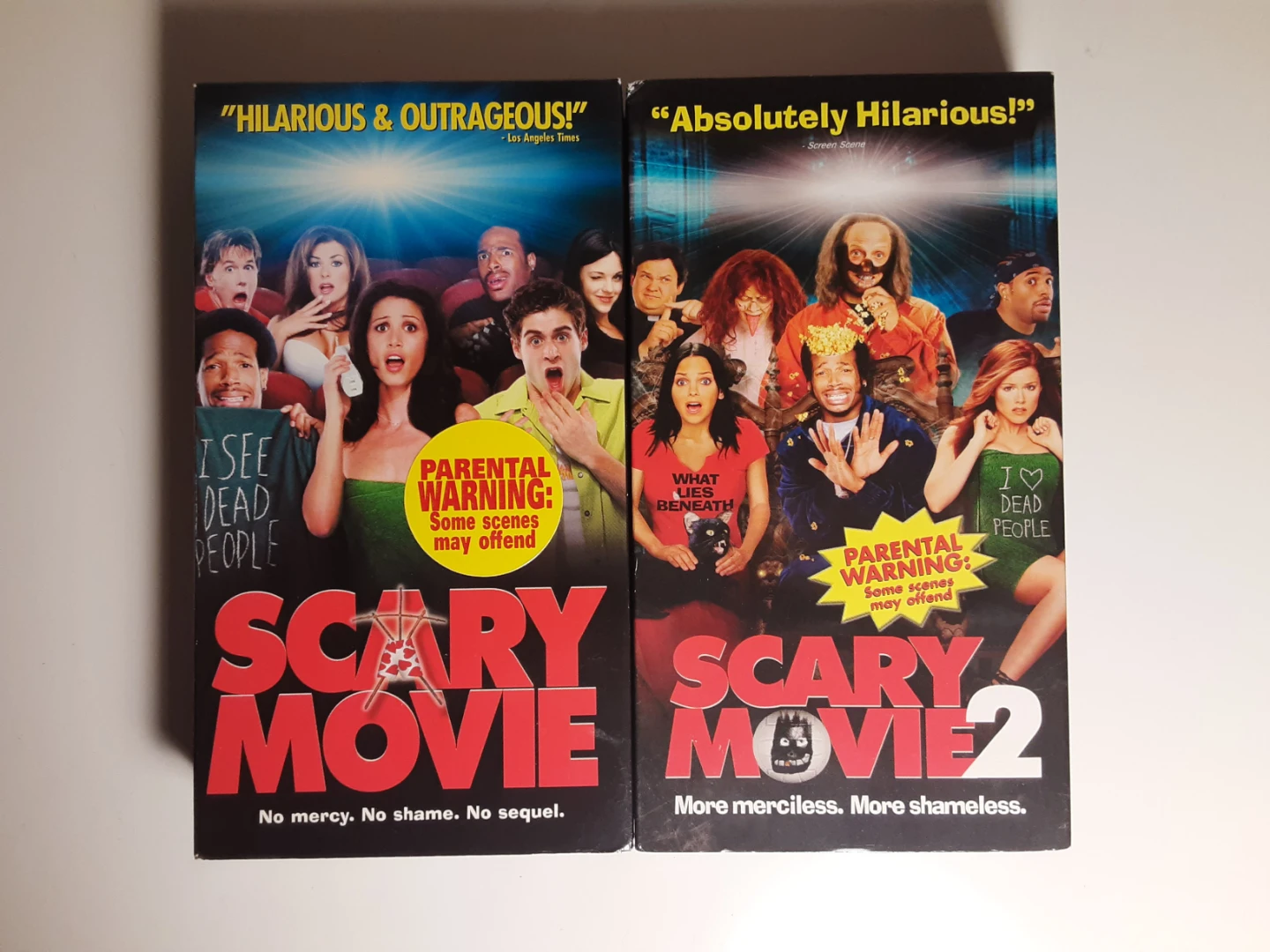 Scary Movie & Scary Movie 2 | VHS