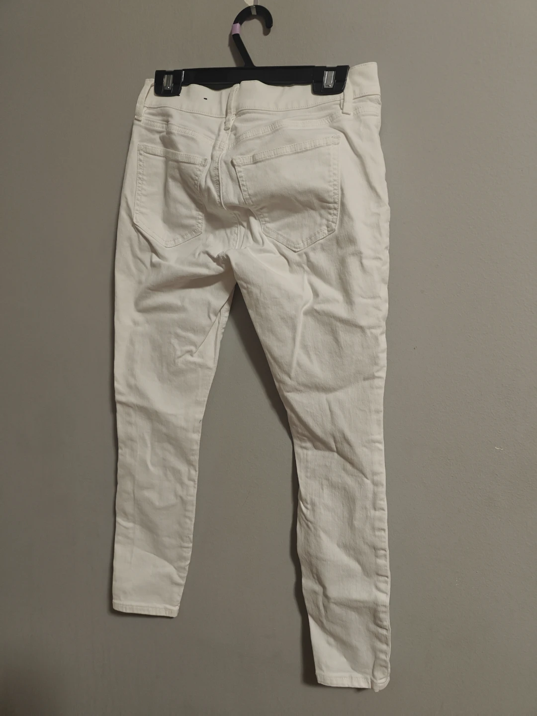 Ann Taylor Petite White Skinny Jeans Size 0P - photo 2