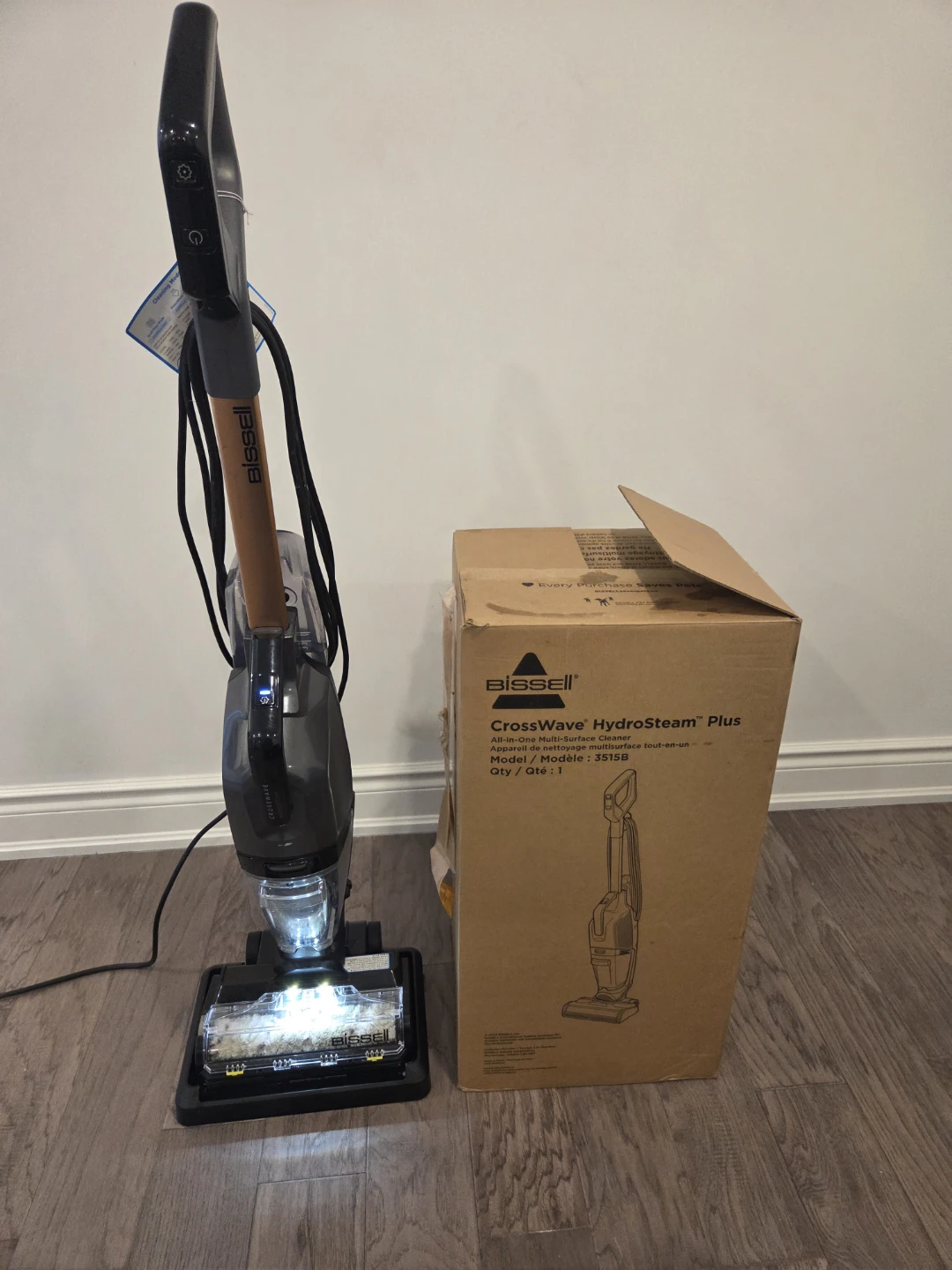 Bissell CrossWave HydroSteam Plus Floor Cleaner - photo 2