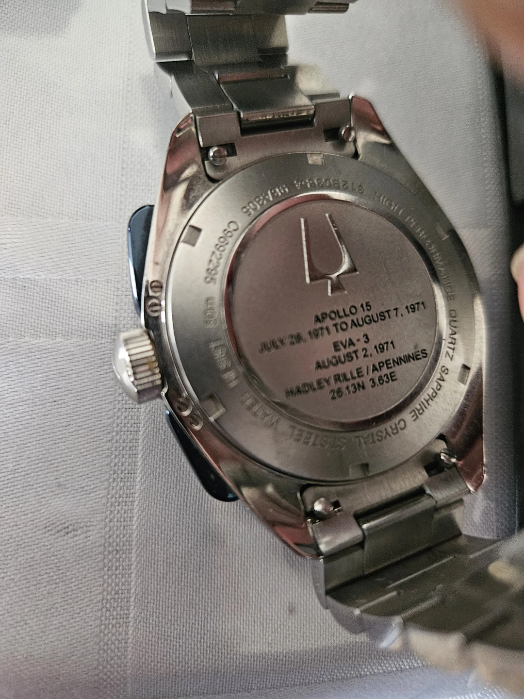 Bulova Apollo 15 Moon Watch Chronograph - photo 2