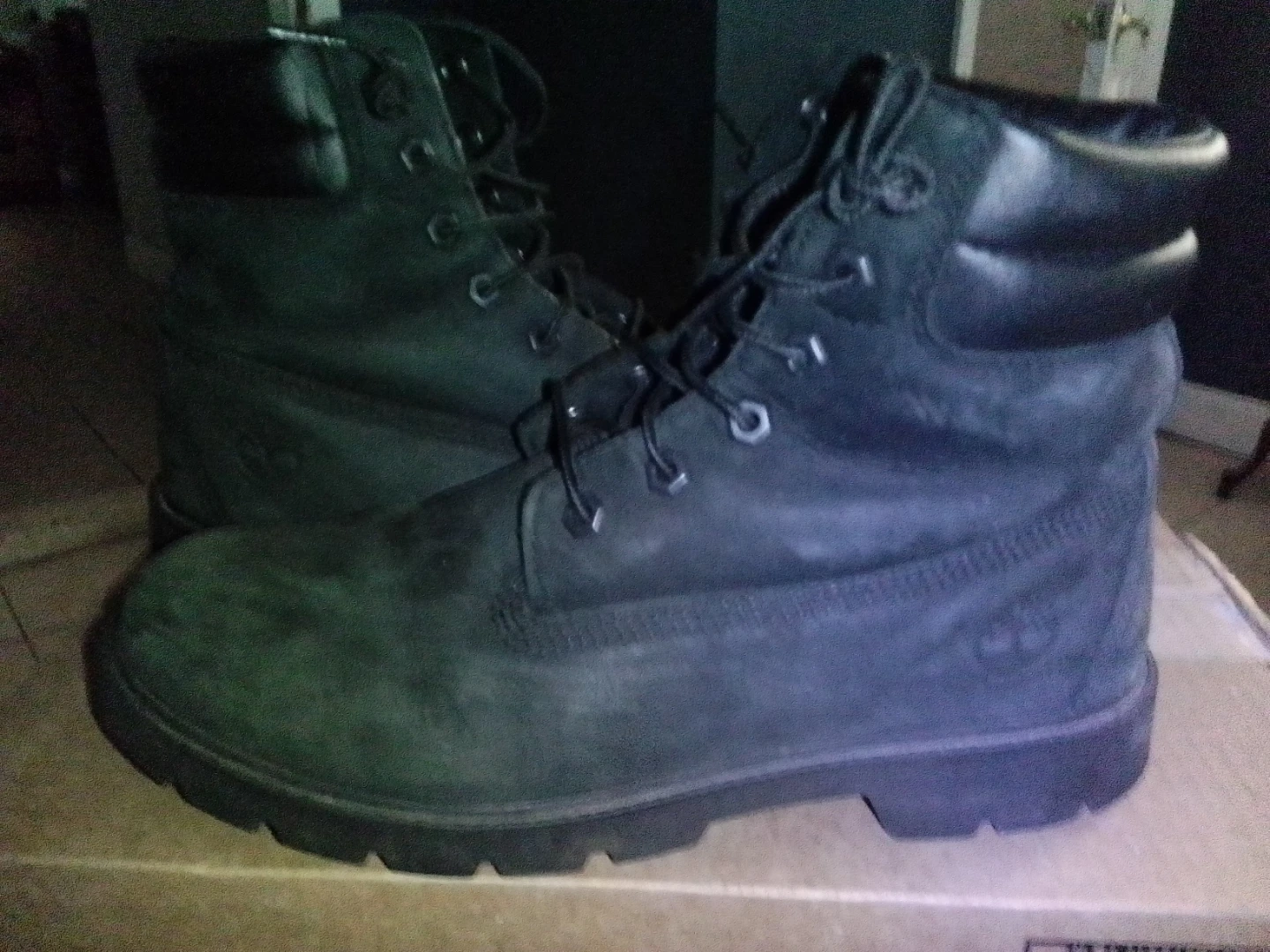 Timberland Black Suede Boots