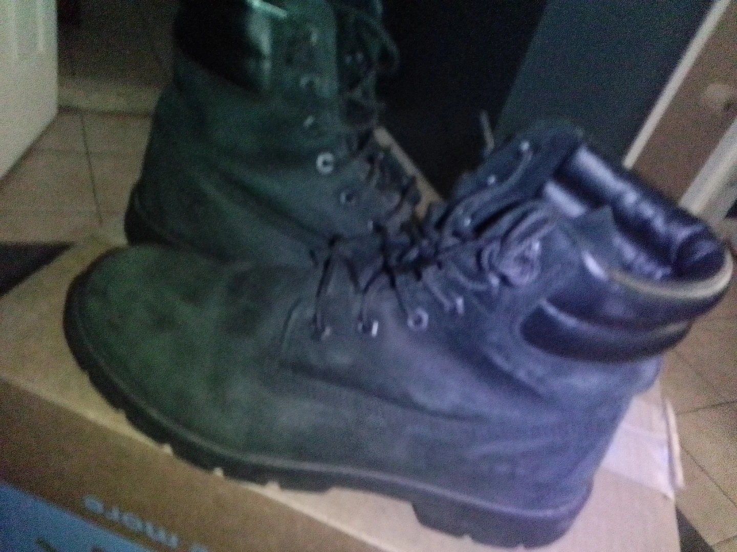 Timberland Black Suede Boots - photo 2