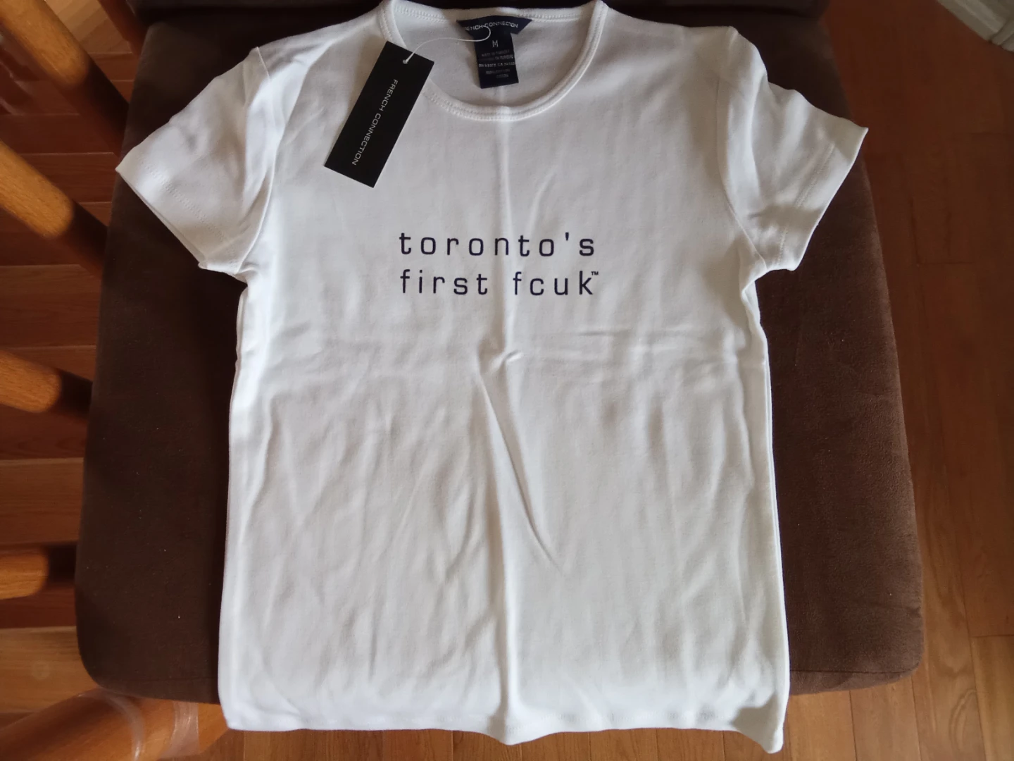 French Connection "Toronto's First FCUK" T-Shirt - Size M