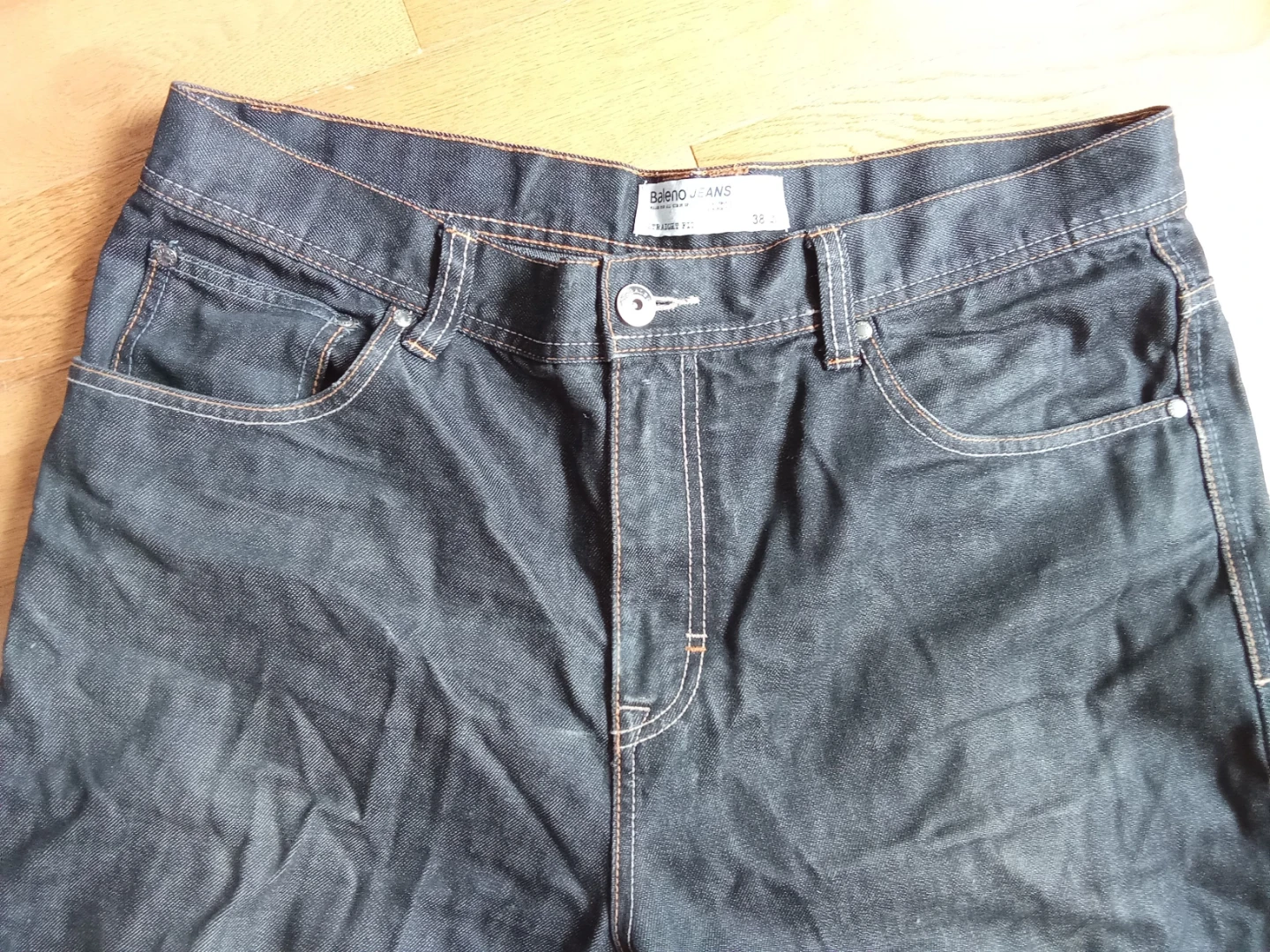 Baleno Jeans Straight Fit Denim Size 38