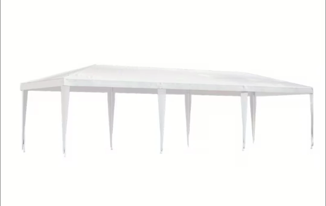 White Canopy Tent - 10x30 ft Heavy Duty Party Cover - photo 2