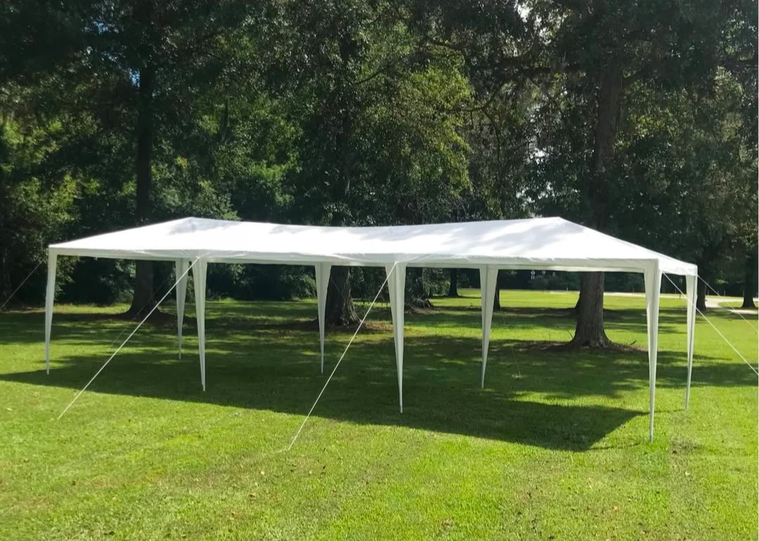 White Canopy Tent - 10x30 ft Heavy Duty Party Cover - photo 3