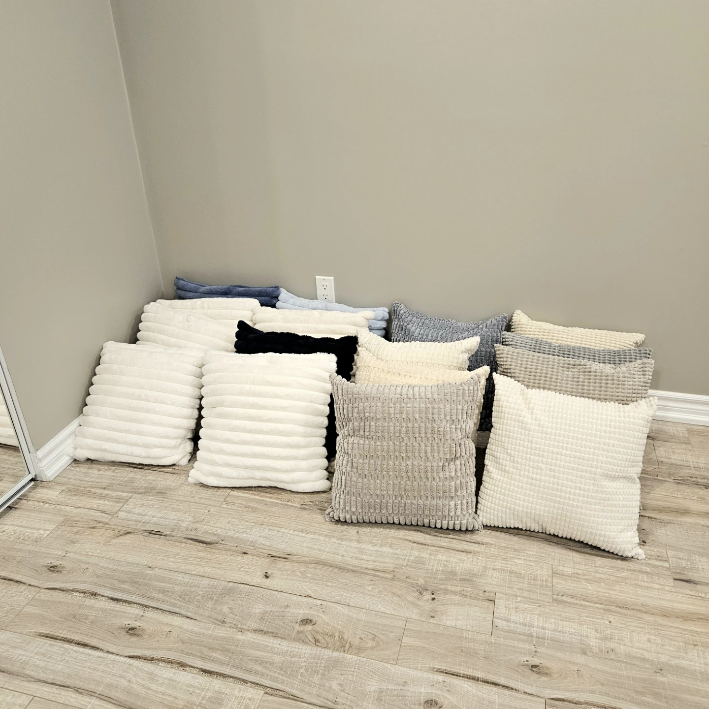 Assorted Decorative Throw Pillows