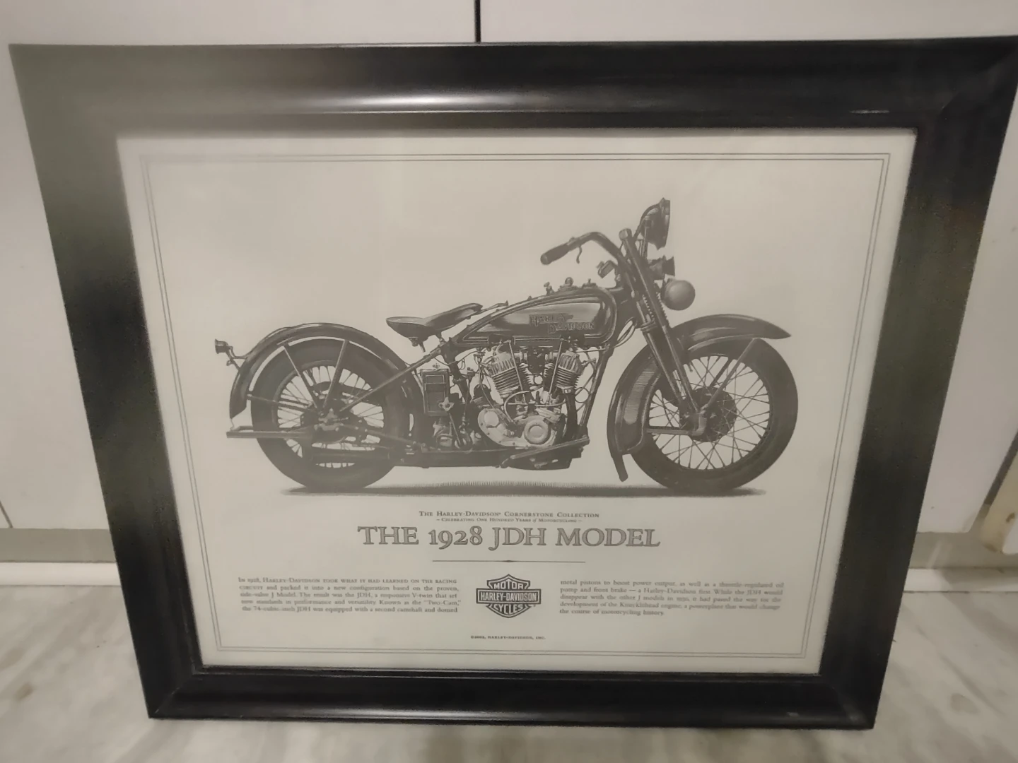 Harley-Davidson The 1903 Single Framed Print - photo 2