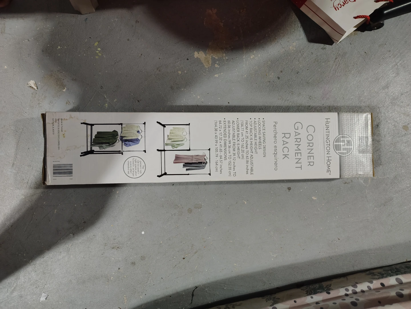 Huntington Home Corner Garment Rack - photo 3