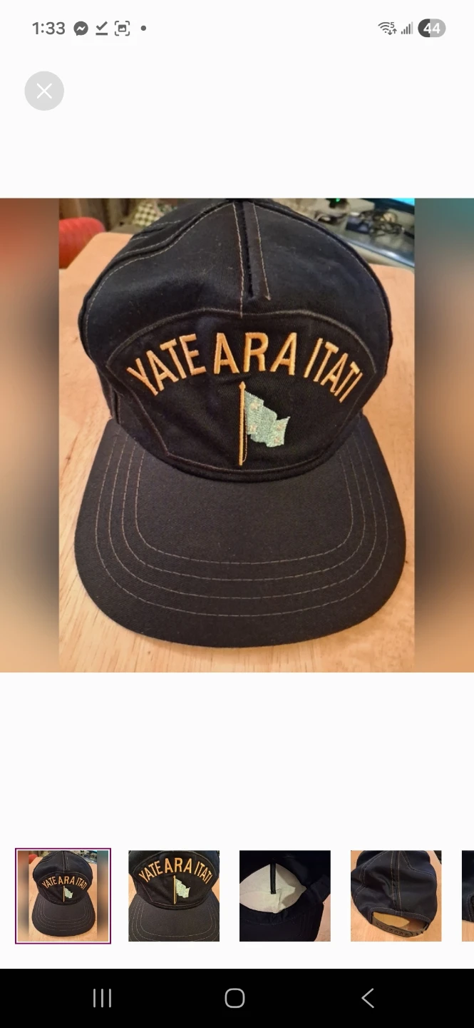 Vintage Navy Patch Hat Snapback