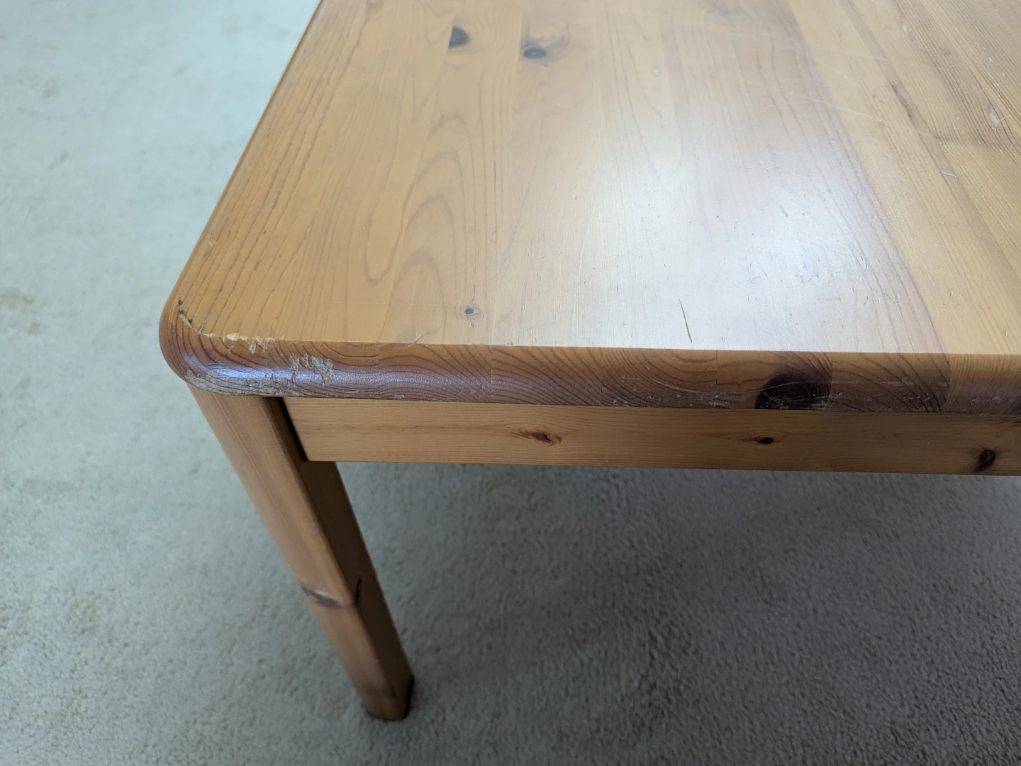 Wooden Coffee Table - photo 2