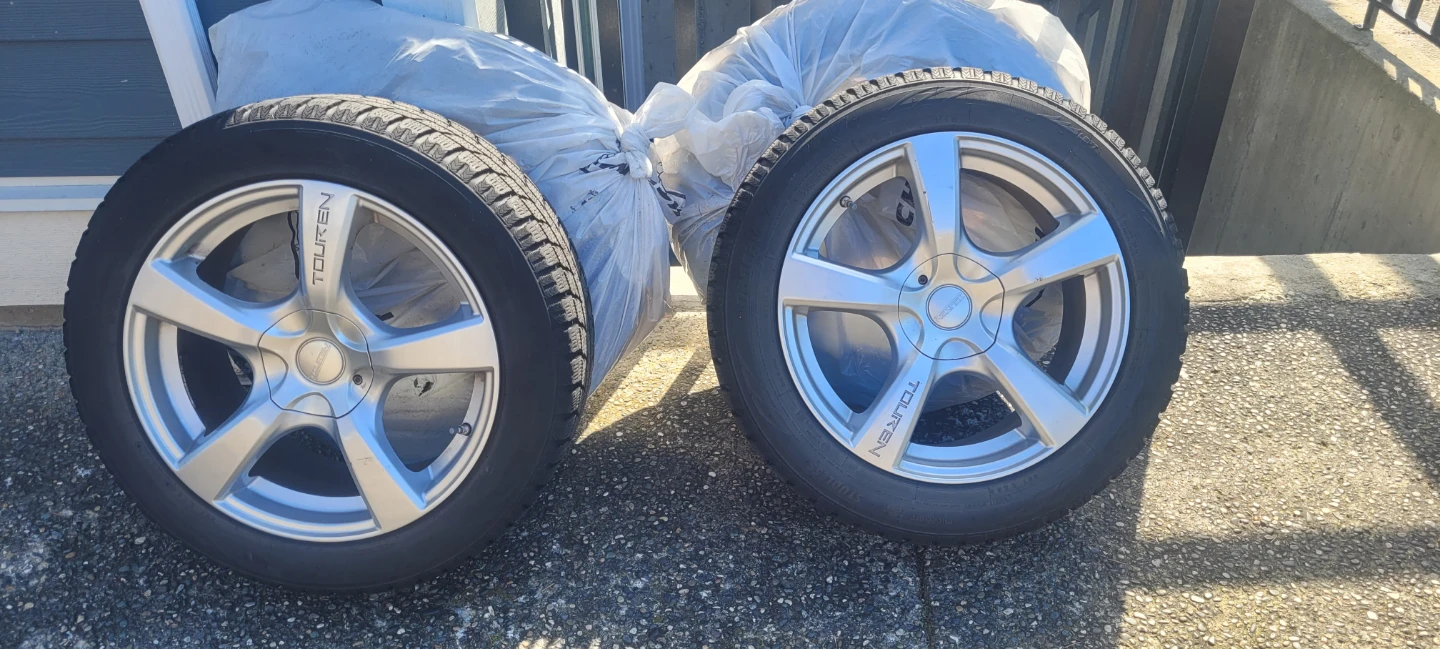 Touren Winter Tires and Rims 225/55R18 - photo 2