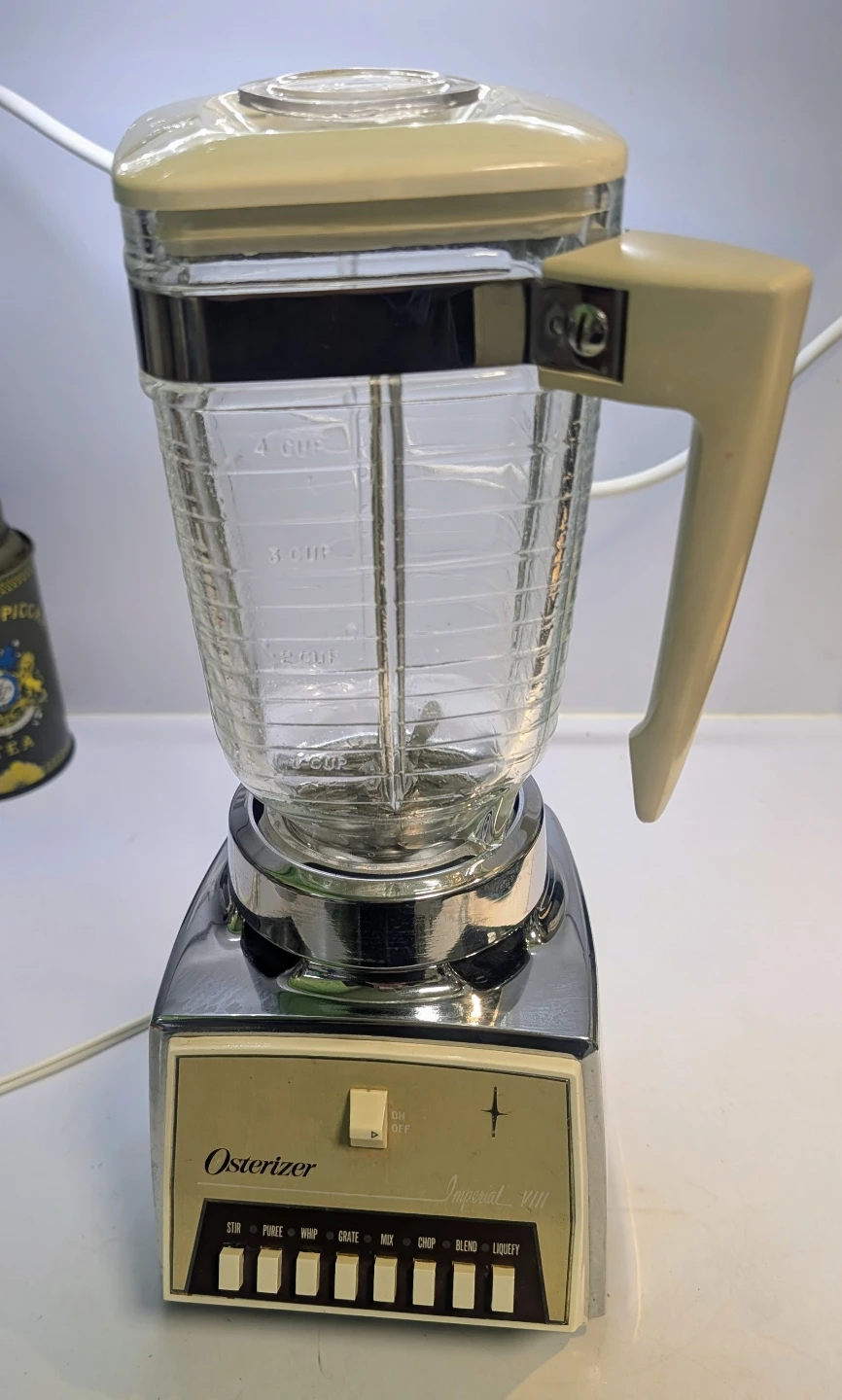 Vintage Osterizer Imperial VIII Blender Model 542 Series E