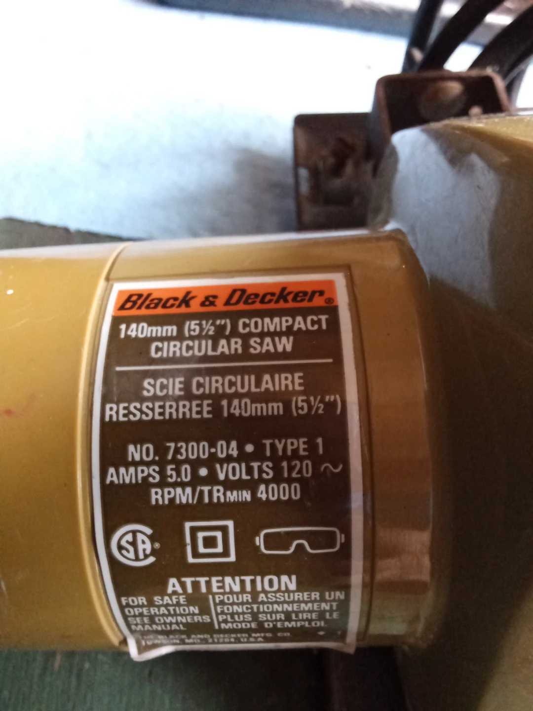 Black & Decker 140mm Compact Circular Saw - photo 4