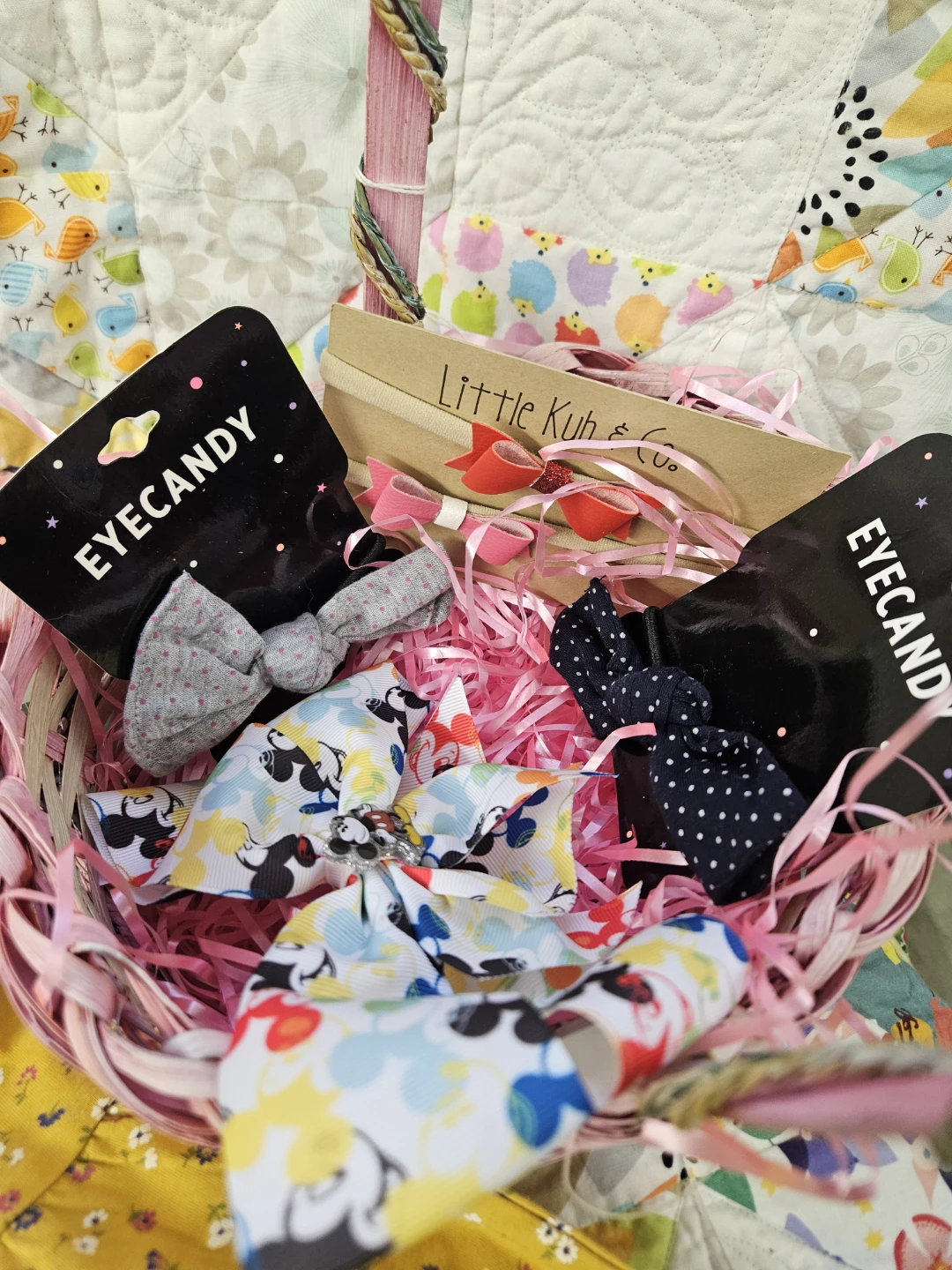 Girl's Yellow Floral Dress and Hair Accessories Set - photo 2