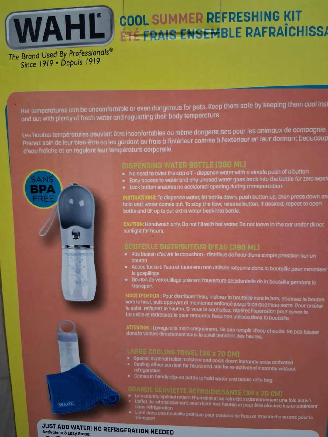 Wahl ?Drinking bottle for pets - photo 3