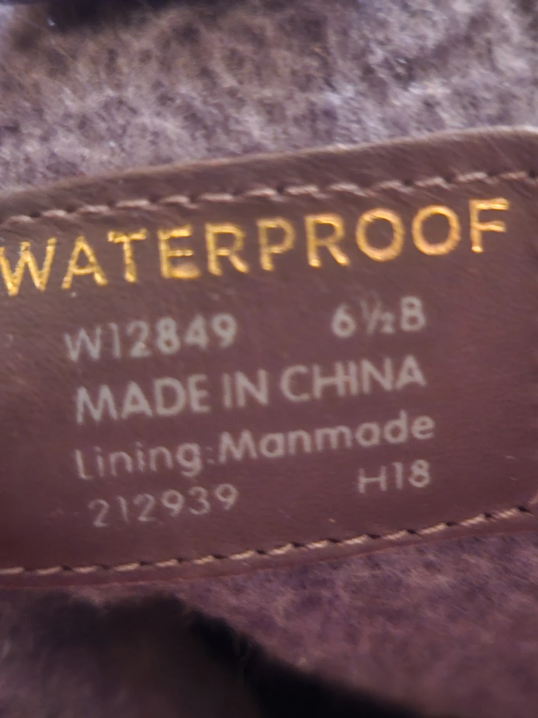 Cole Haan Waterproof Brown Leather Boots Size 6.5B - photo 4