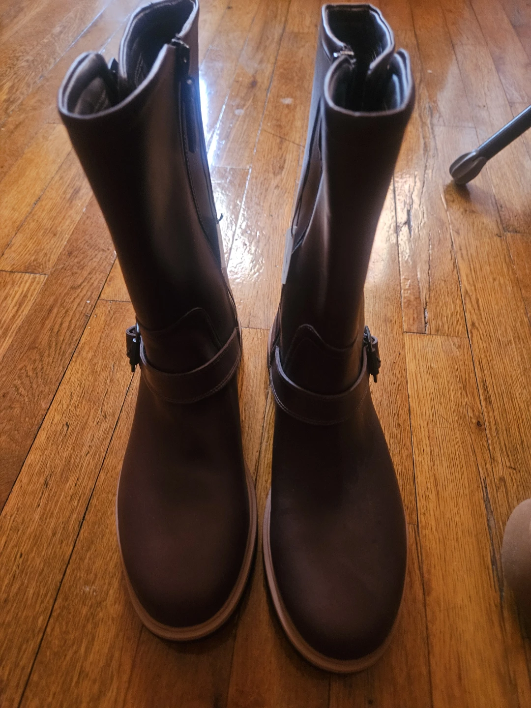 Cole Haan Waterproof Brown Leather Boots Size 6.5B - photo 5