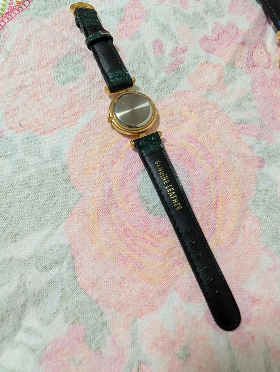 Vintage watch Venice Quartz Watch with leather strap, works - photo 2