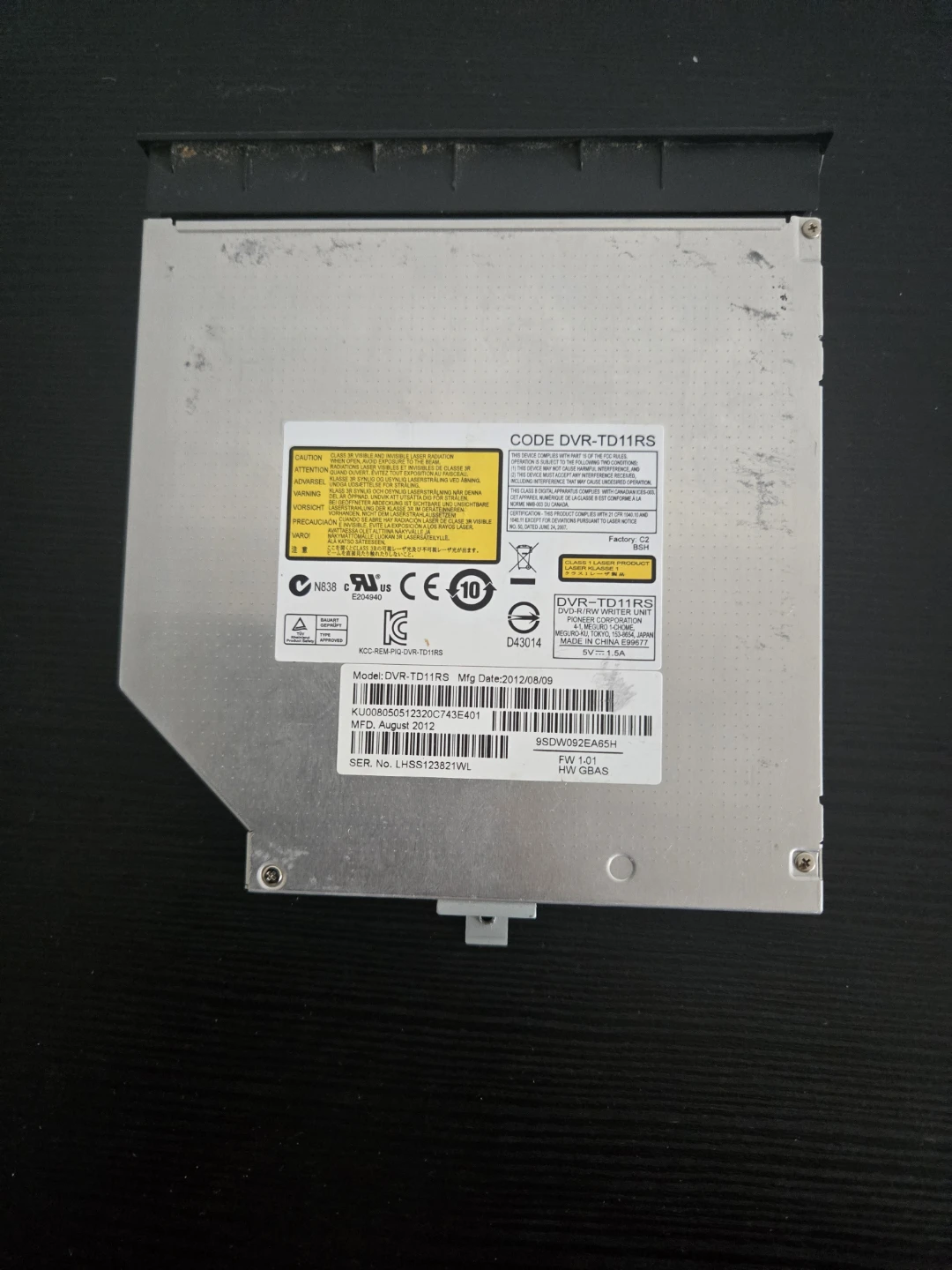 Panasonic Internal CD/DVD Drive DVR-TD11RS
