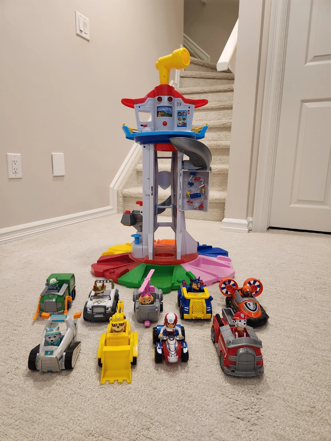 Paw Patrol Tower and Vehicles Playset