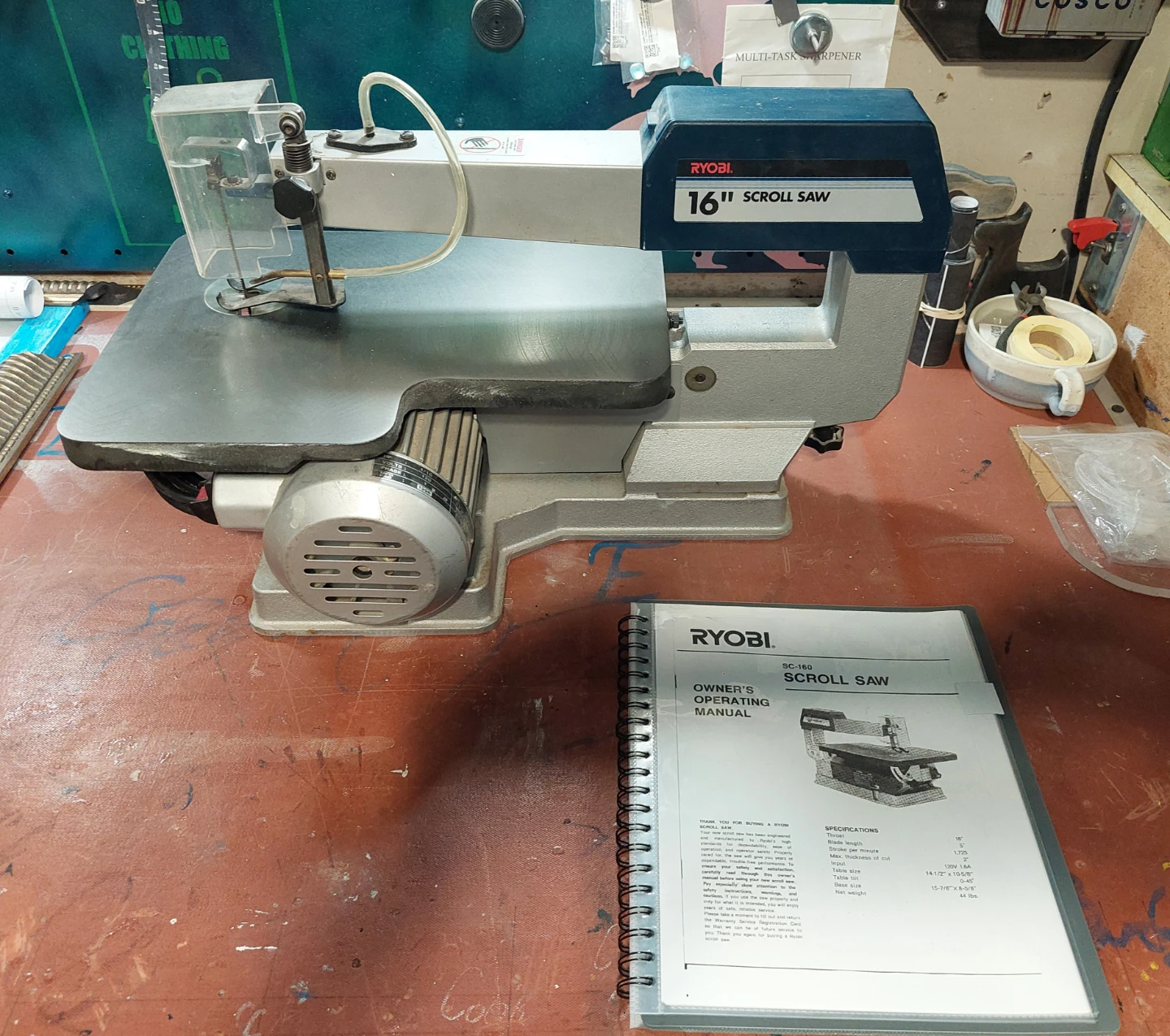 Ryobi 16" Scroll Saw SC-160