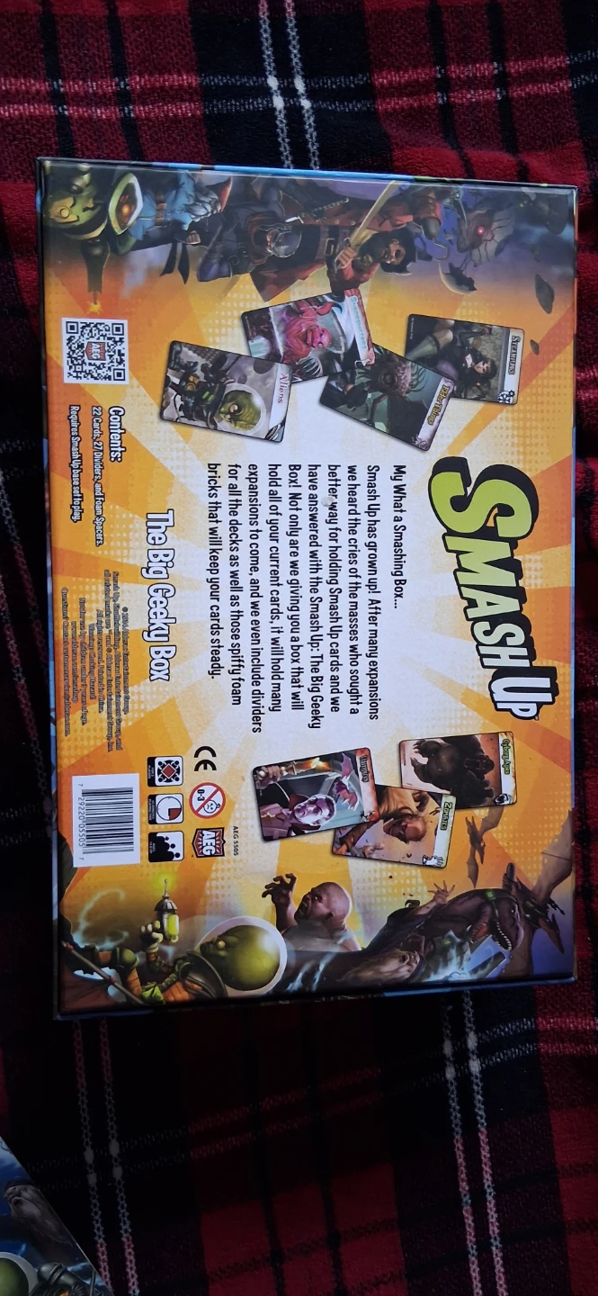 Smash Up: The Big Geeky Box Board Game - photo 3