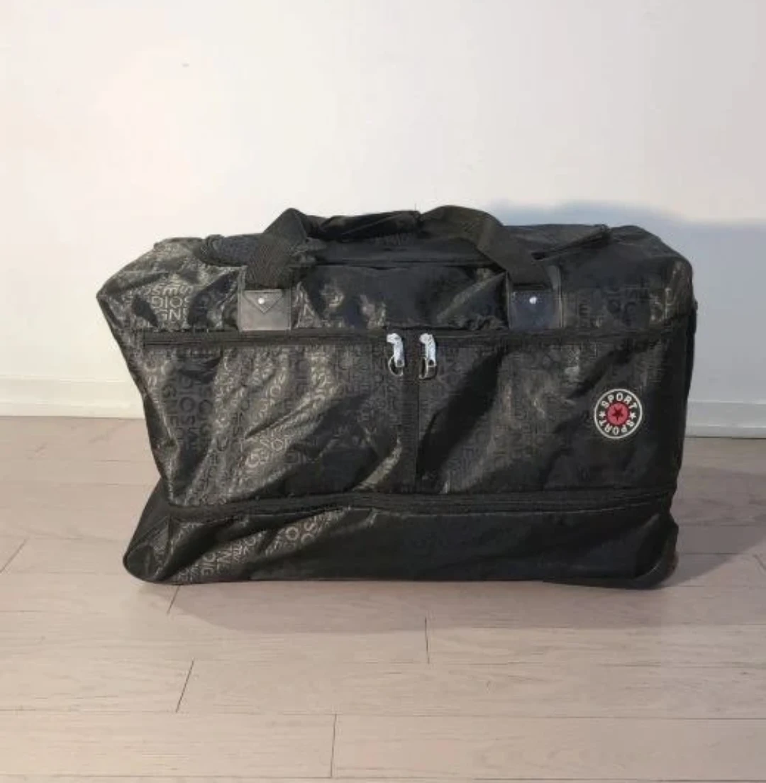 Black Rolling Duffle Bag